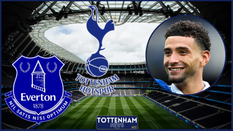 Ben Godfrey, Tottenham badge, Everton badge