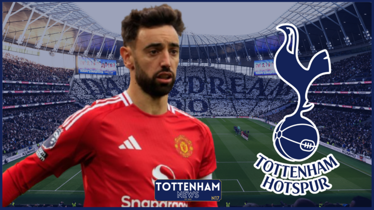 Bruno Fernandes, Tottenham badge