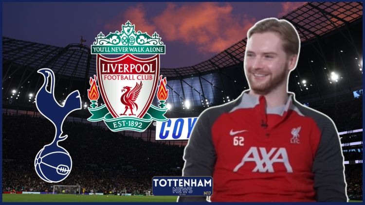 Caoimhin Kelleher, Tottenham badge, Liverpool badge