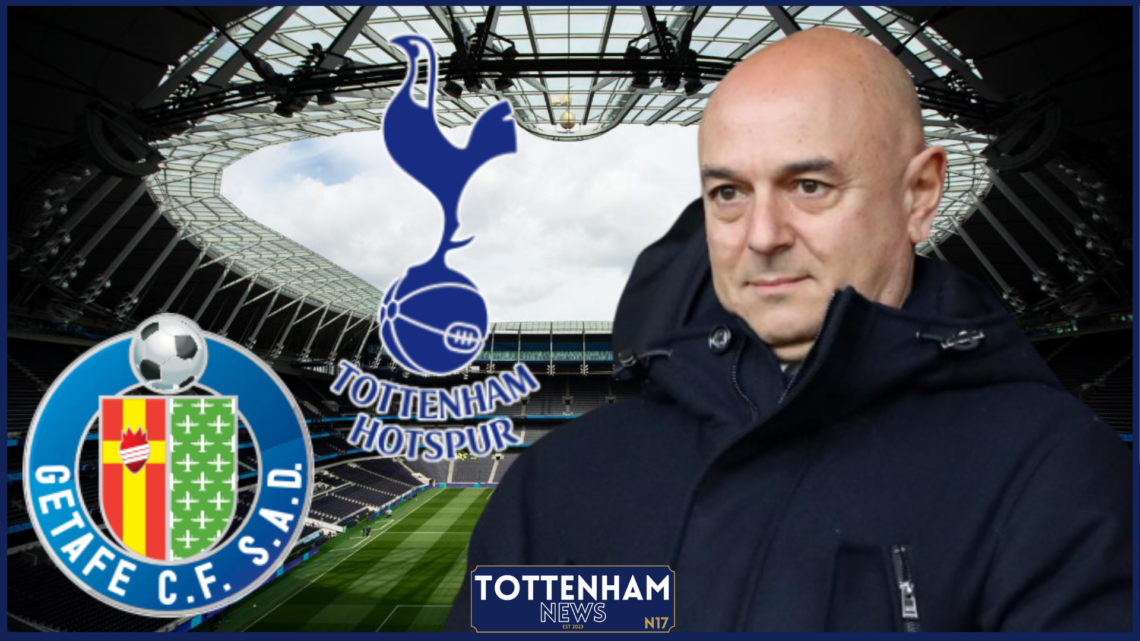 Daniel Levy, Tottenham badge, Getafe badge