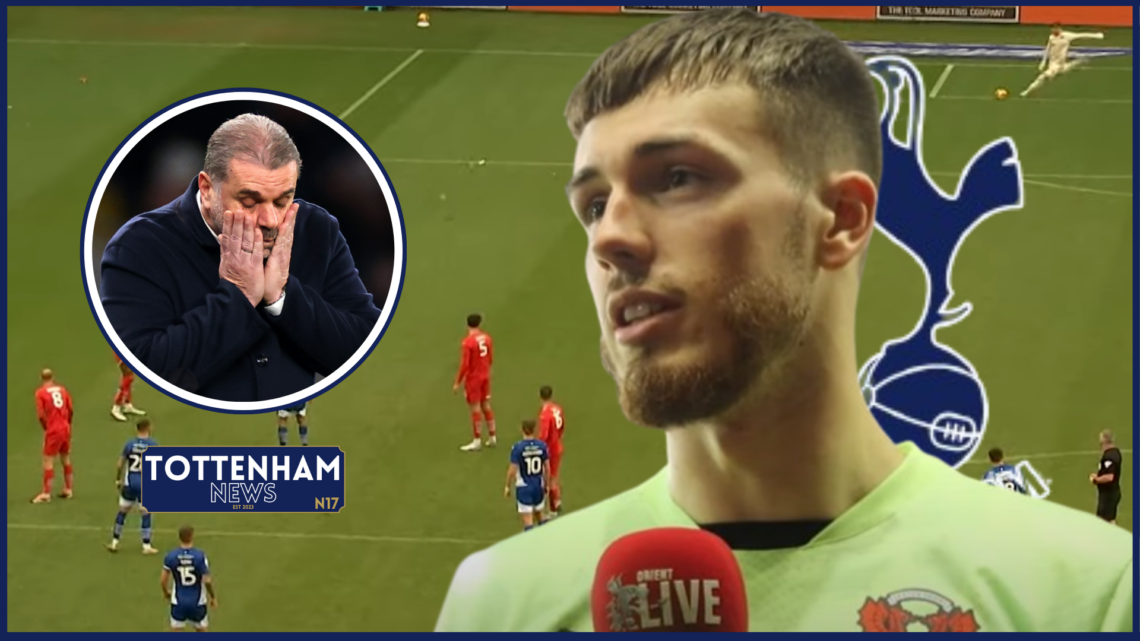 Josh Keeley, Ange Postecoglou, Tottenham badge