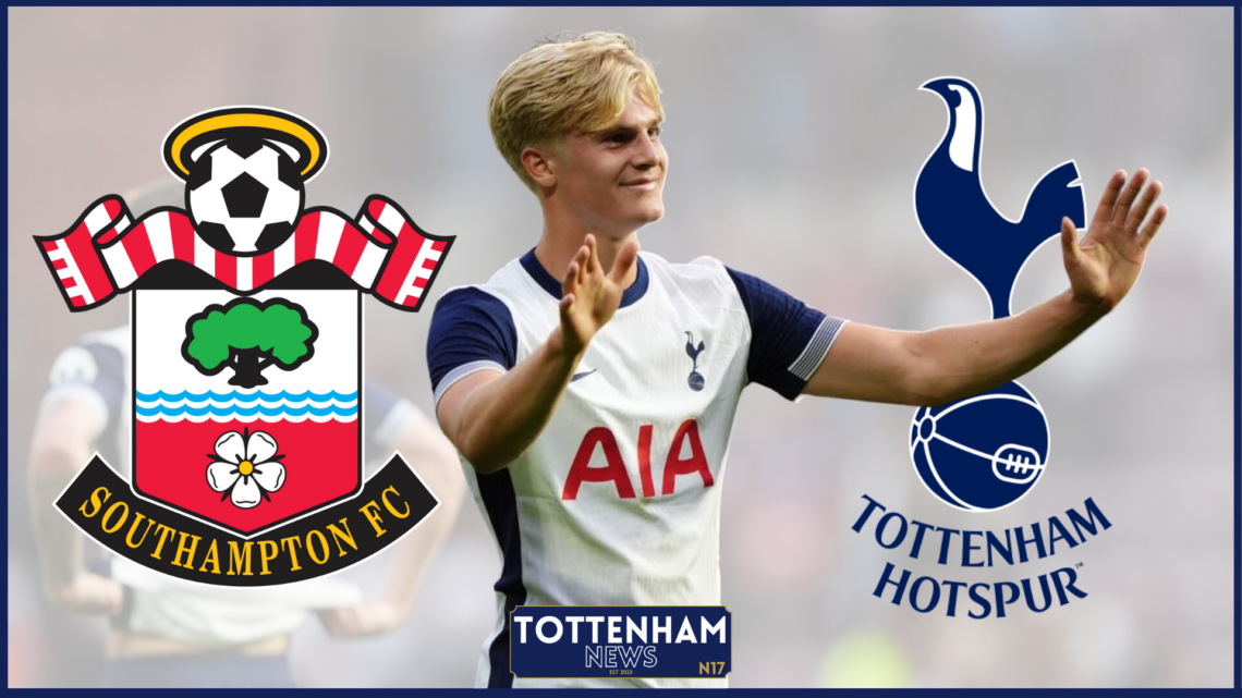 Lucas Bergvall, Tottenham, Southampton (1)