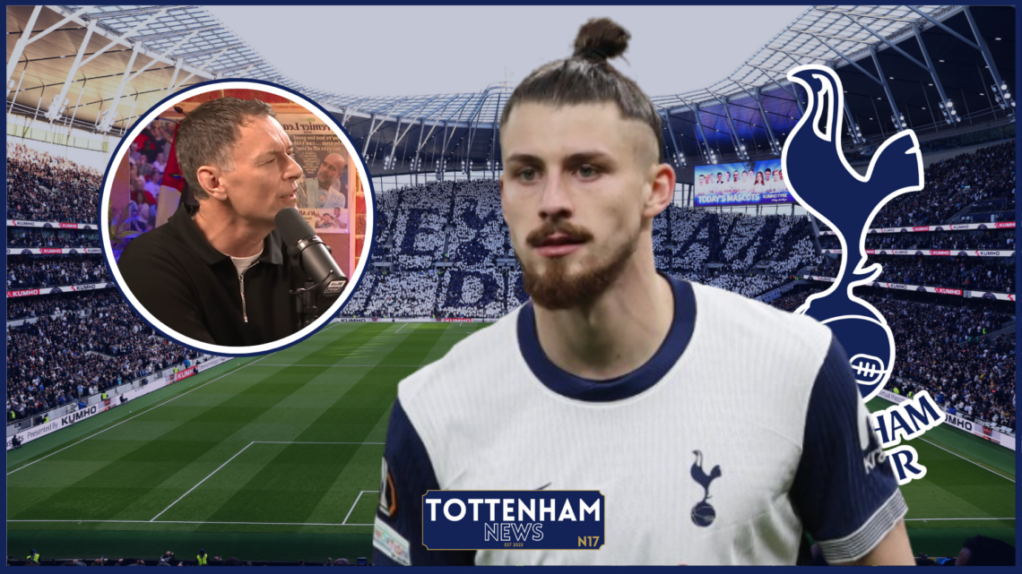 Radu Dragusin, Chris Sutton, Tottenham badge
