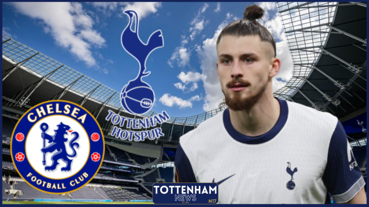 Radu Dragusin, Tottenham badge, Chelsea badge