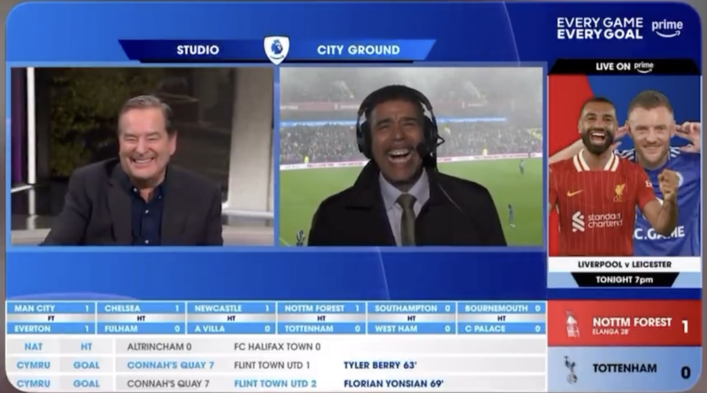 Jeff Stelling Chris Kamara Amazon