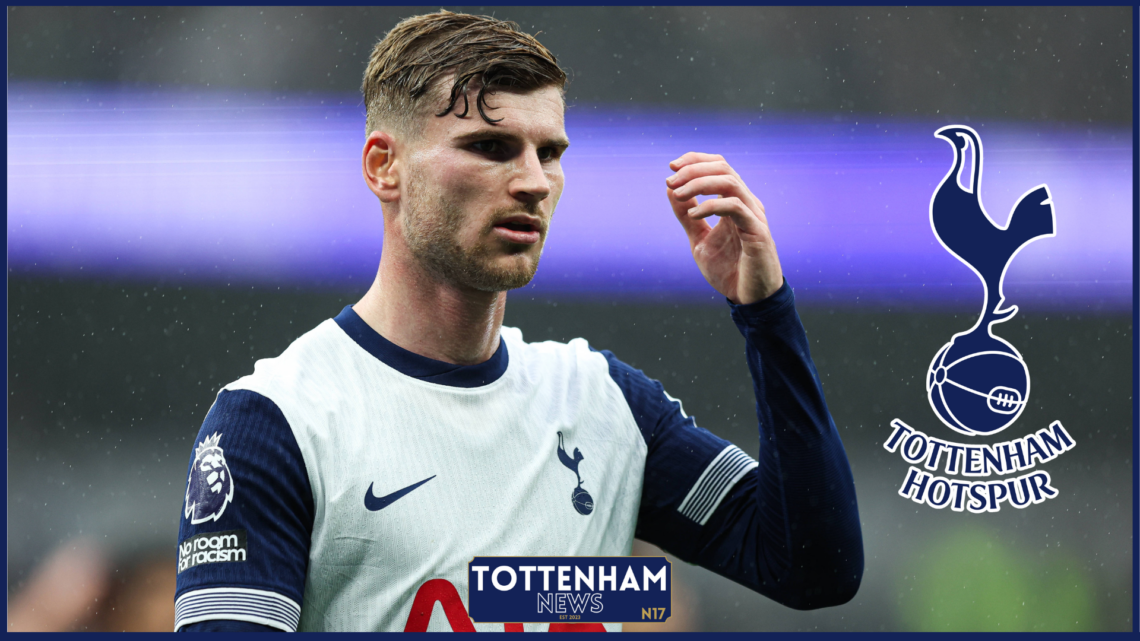 Timo Werner Tottenham badge