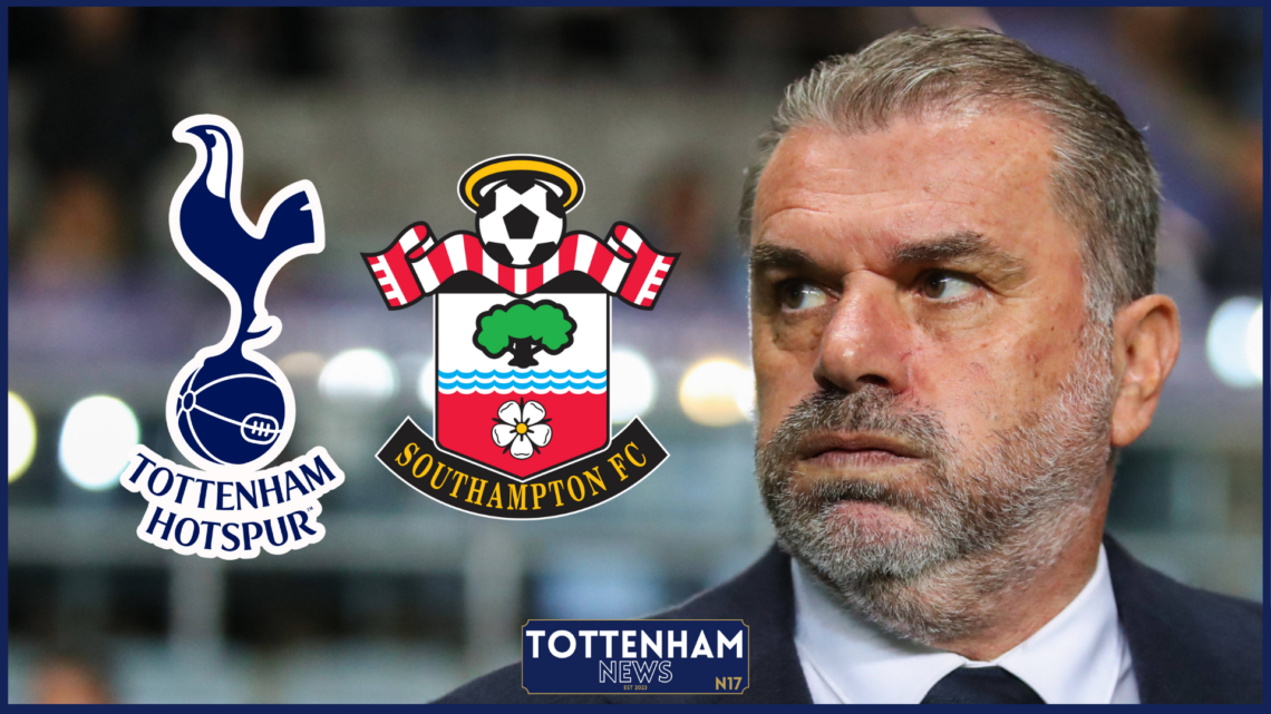 Tottenham, Ange Postecoglou, Southampton