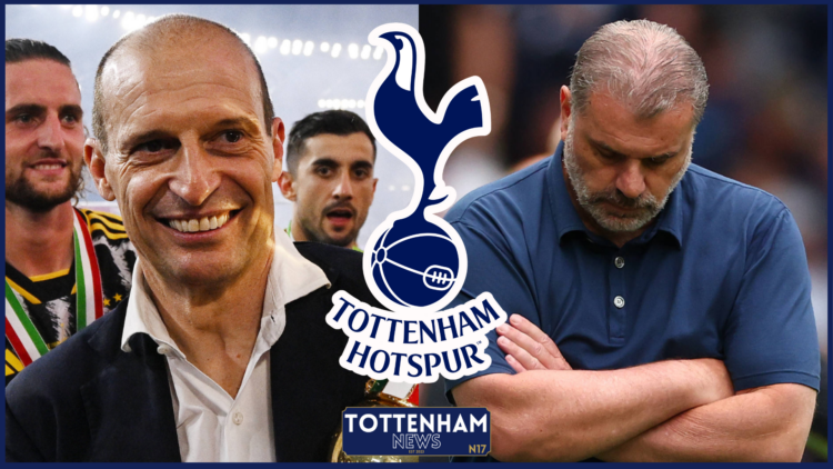 Tottenham, Ange Postecoglou, Massimiliano Allegri