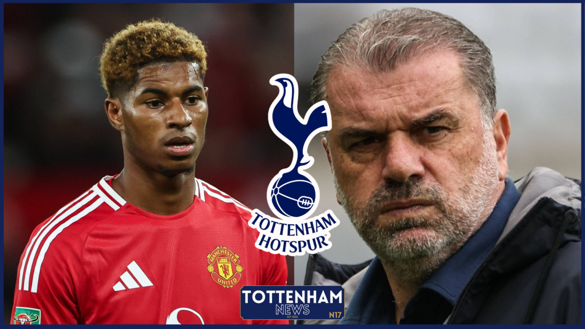 Tottenham, Ange Postecoglou, Marcus Rashford