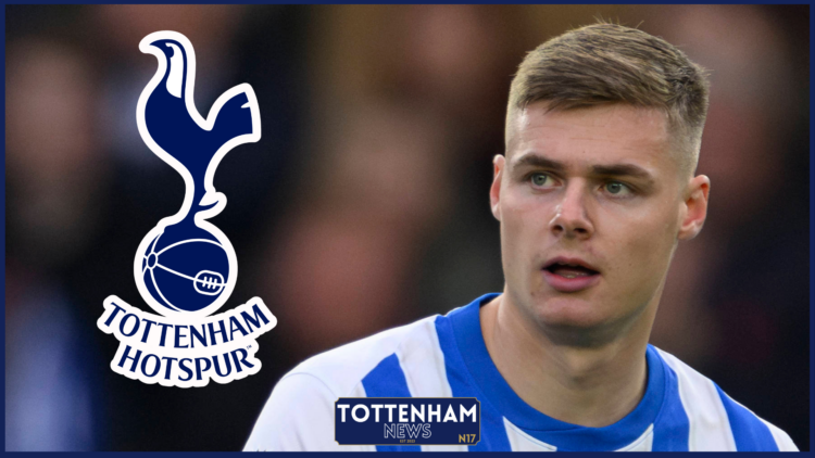 Tottenham badge, Evan Ferguson