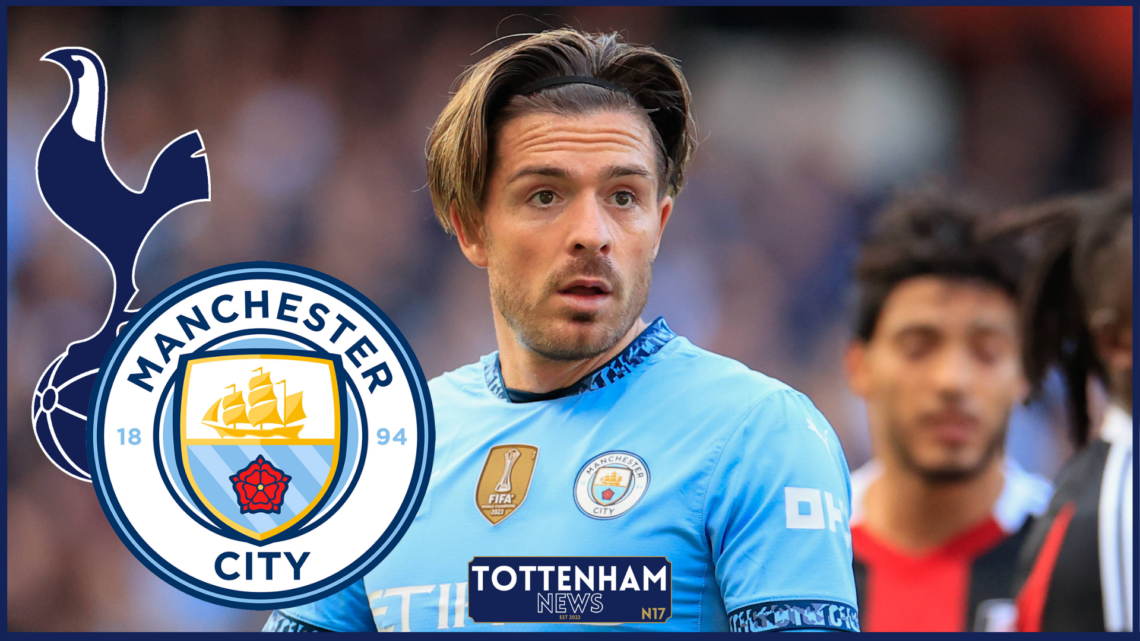 Tottenham Man City Jack Grealish