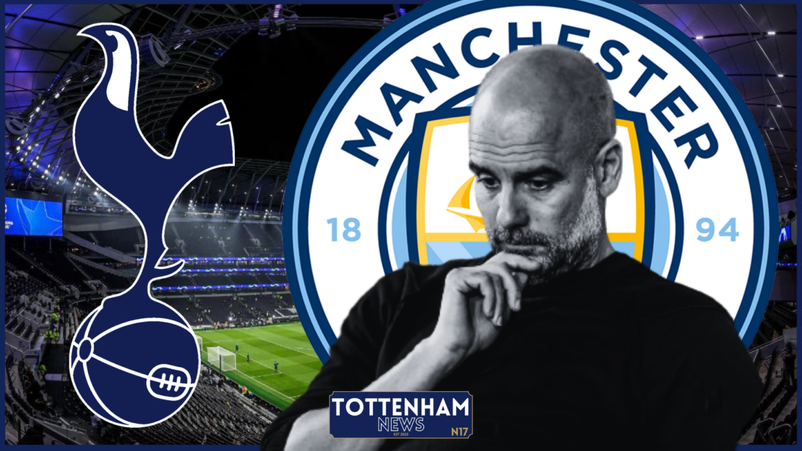 Tottenham Manchester City Pep Guardiola