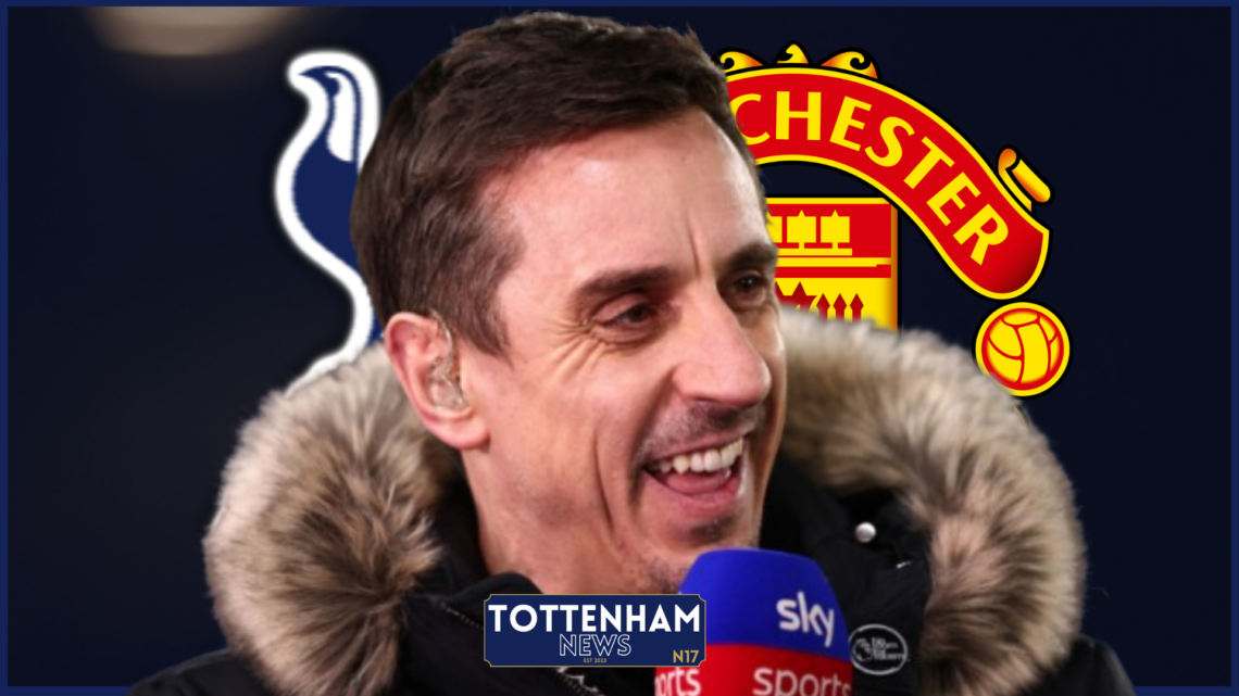 Tottenham Manchester United Gary Neville
