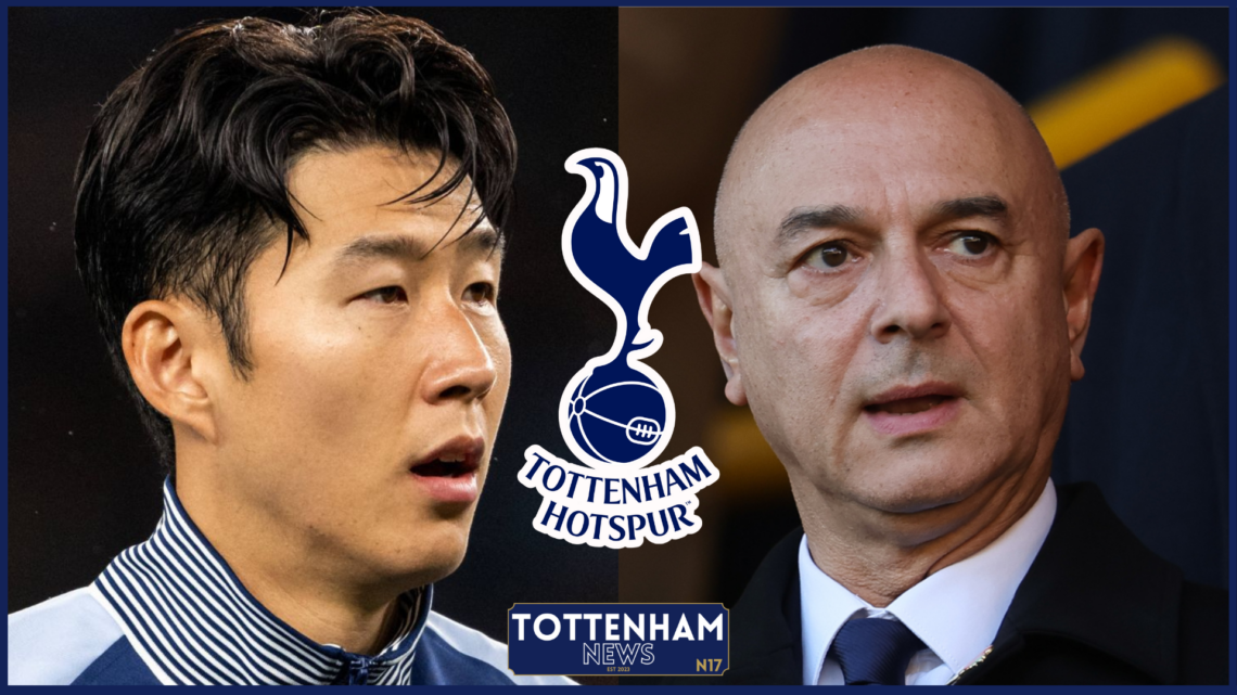 Tottenham, Daniel Levy, Son Heung-min