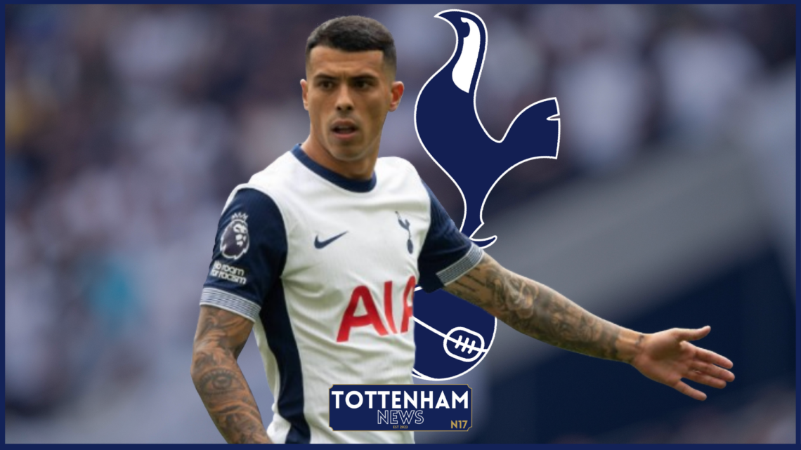 Tottenham defender Pedro Porro