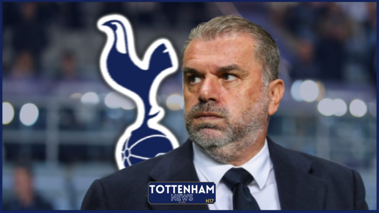 Tottenham manager Ange Postecoglou