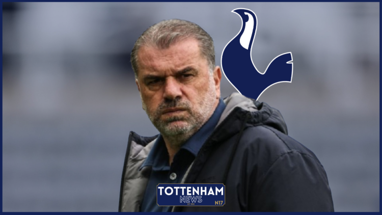 Tottenham manager Ange Postecoglou