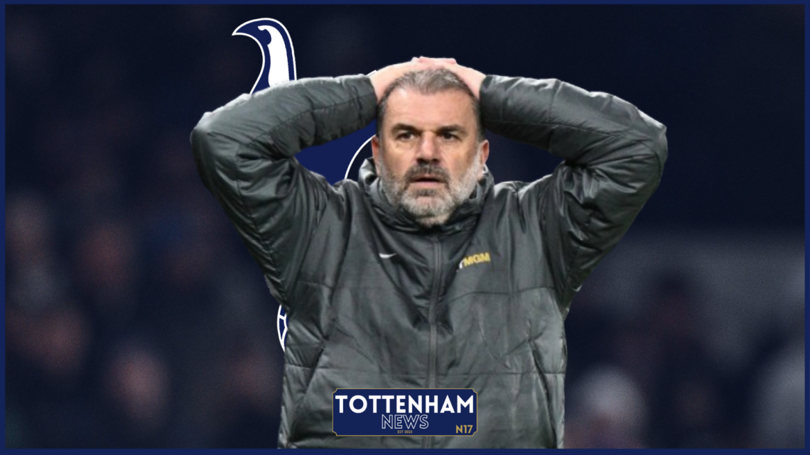 Tottenham manager Ange Postecoglou