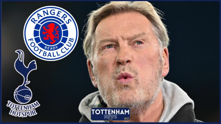Tottenham badge, Rangers badge, Glenn Hoddle