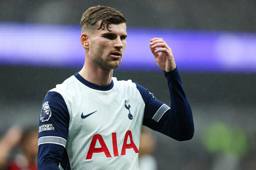 Tottenham forward Timo Werner