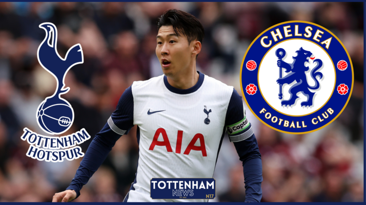Son Heung-min Chelsea Tottenham badges