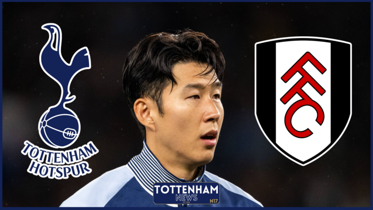 Son Heung-Min Tottenham Fulham badges