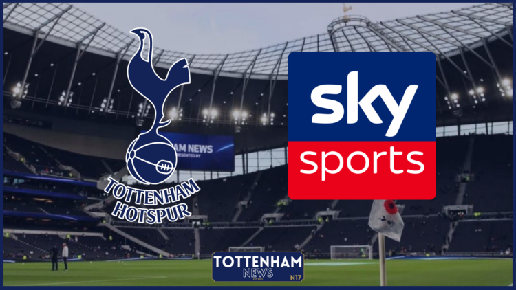 Tottenham and Sky Sports logos