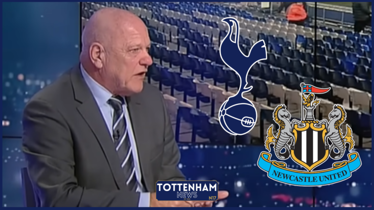 Andy Gray, Tottenham badge, Newcastle United badge