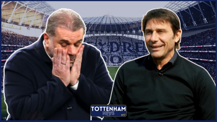 Ange Postecoglou, Antonio Conte, Tottenham