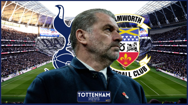 Picture of Tottenham manager Ange Postecoglou.