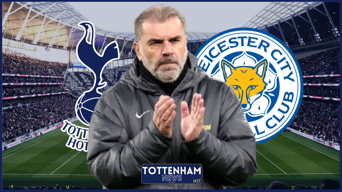 Ange Postecoglou, Tottenham badge, Leicester City badge