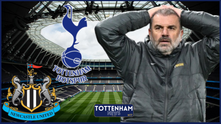 Ange Postecoglou, Tottenham badge, Newcastle United badge