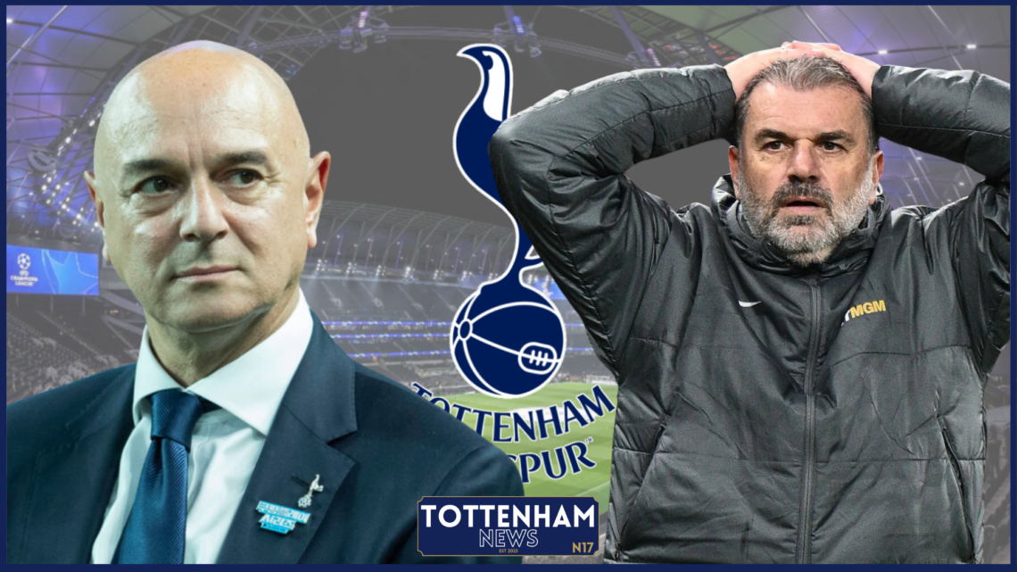 Daniel Levy, Ange Postecoglou, Tottenham