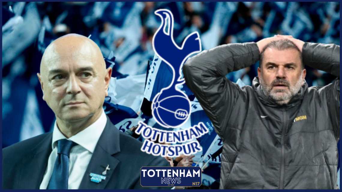 Daniel Levy, Ange Postecoglou, Tottenham badge