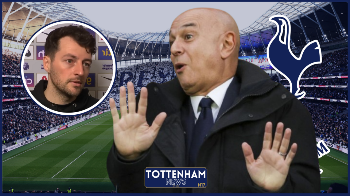 Daniel Levy, Ryan Mason, Tottenham badge