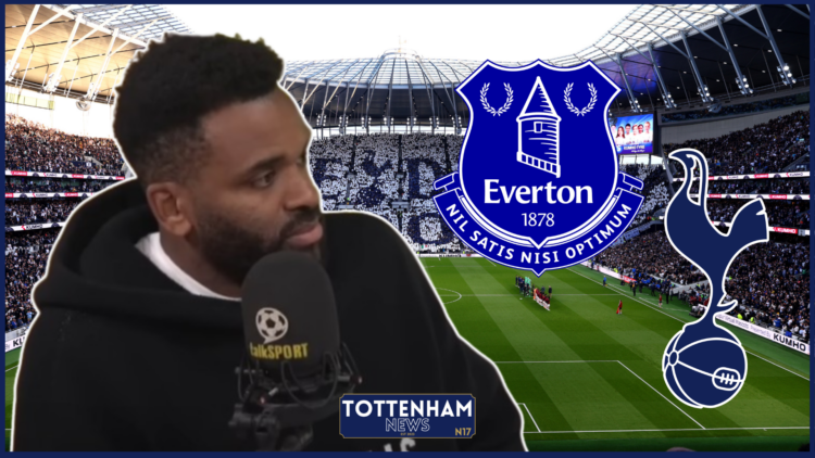 Darren Bent, Everton badge, Tottenham badge