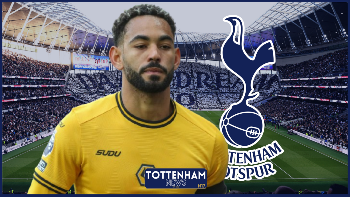 Matheus Cunha, Tottenham badge