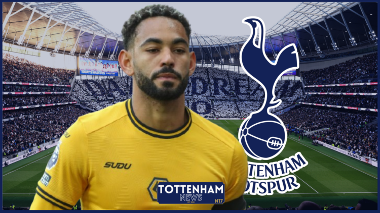 Matheus Cunha, Tottenham badge