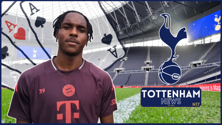 Mathys Tel, Tottenham badge