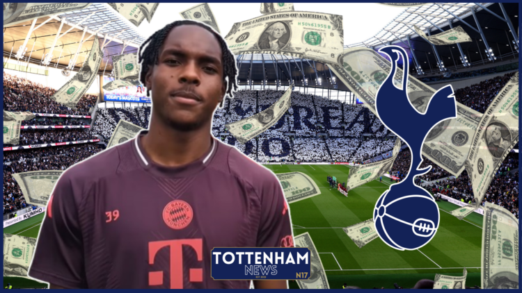 Mathys Tel, Tottenham badge