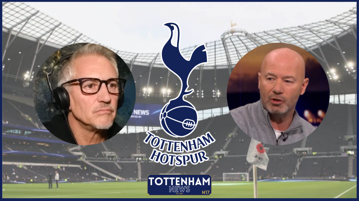 Shearer Lineker, Tottenham