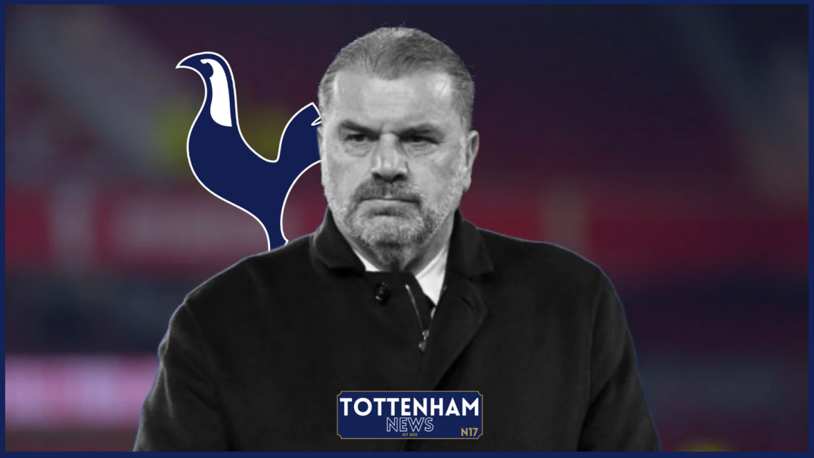 Tottenham manager Ange Postecoglou
