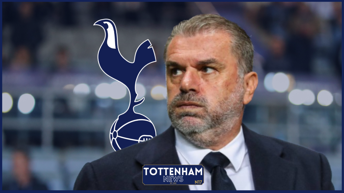 Tottenham manager Ange Postecoglou