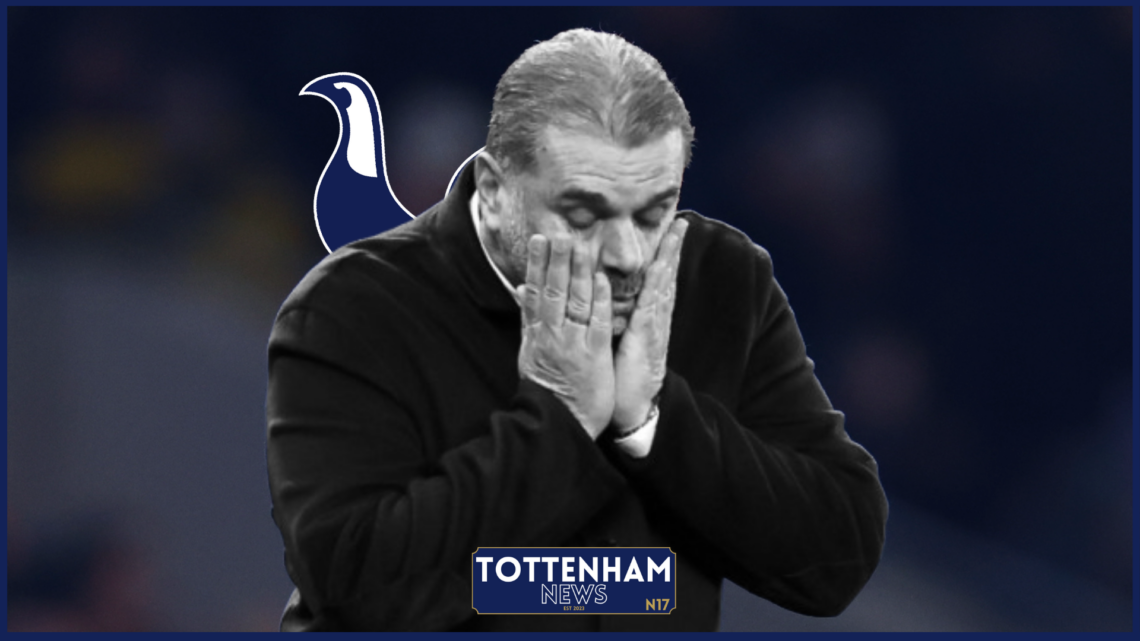 Tottenham manager Ange Postecoglou