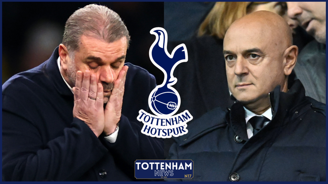 Tottenham, Daniel Levy, Ange Postecoglou