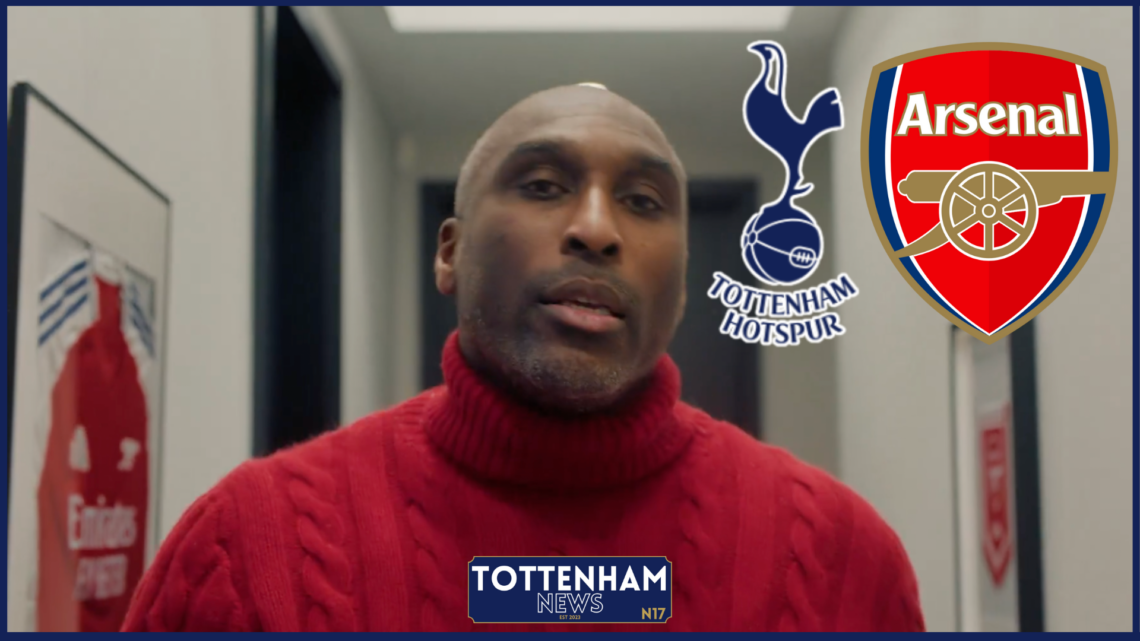 Tottenham, Arsenal, Sol Campbell