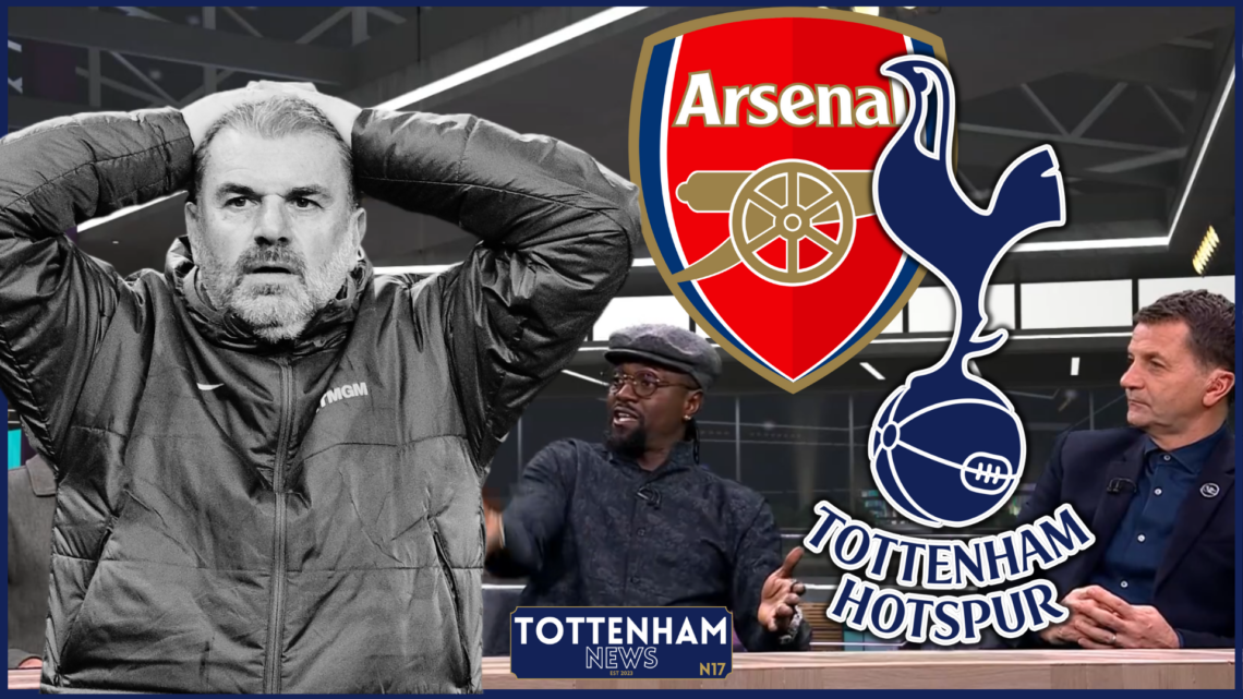 Tottenham Arsenal Postecoglou Sherwood Wright
