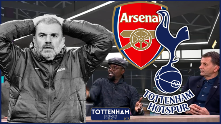 Tottenham Arsenal Postecoglou Sherwood Wright