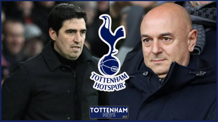 Tottenham, Daniel Levy, Andoni Iraola