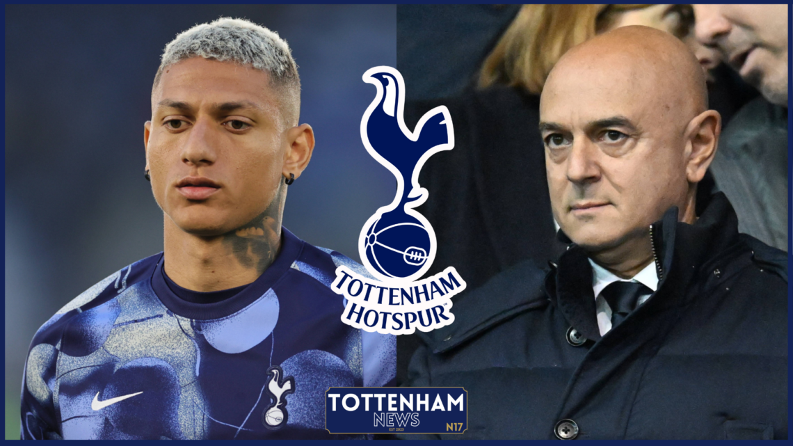 Tottenham, Daniel Levy, Richarlison
